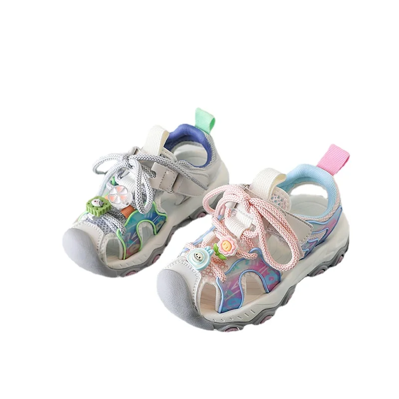 

Kids Sandals for Girls and Boys Summer Toddlers Sports Beach Sandalias High Quality Baby Sneakers
