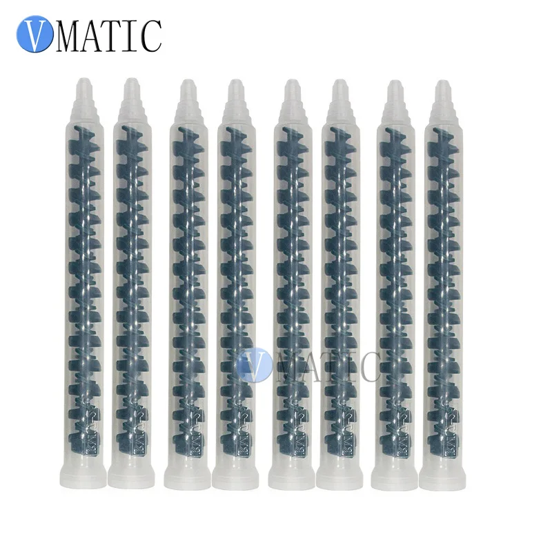 Resin Dynamic Mixer RM 17-26 Mixing Nozzles Plastic Round End Static Mixer Tube