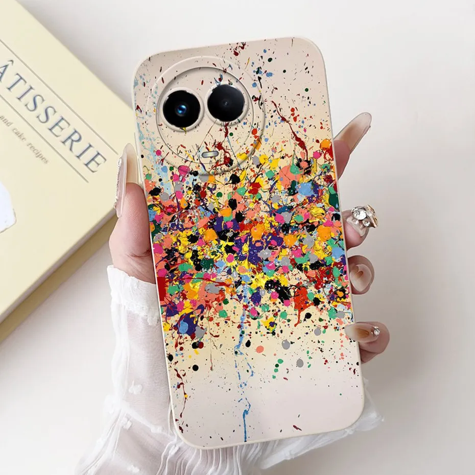 Fashionable Lens Protective Soft Silicone Phone Case