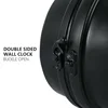 1 PCS Dual Face Paddington Wall Clock Black Outdoor Garden Decor Wall Clock Dia European Style Outside Bracket Retro Decoration 6