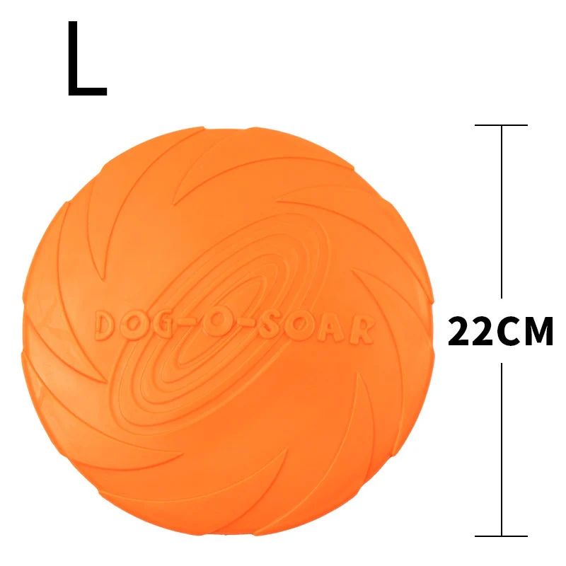 TPR Big Dog Training Toy Flying Discs Disk Interactive Pet Toys for Small Large Dogs Border Collie Labrador mascotas Accessories 4