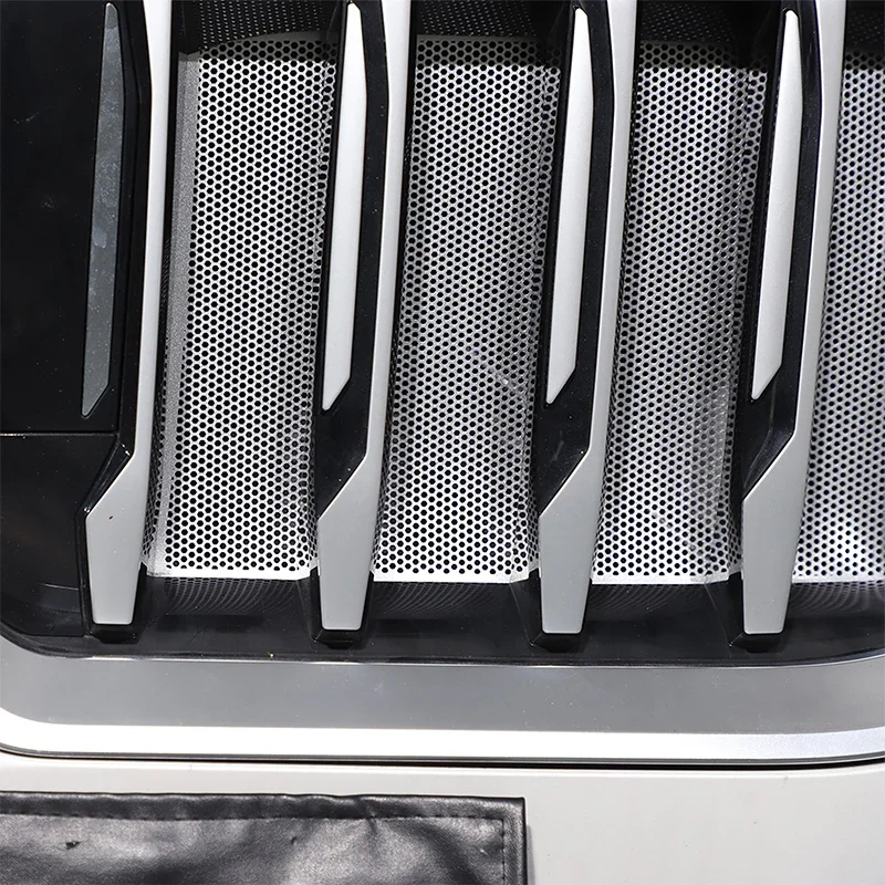 Front Head Grille Insert Net Insect Screening Mesh Cover Trim Protection For BMW X1 U11 2023-2024 car accessories 5 Front Head Grille Insert Net Insect Screening Mesh Cover Trim Protection For BMW X1 U11 2023-2024 car accessories 5