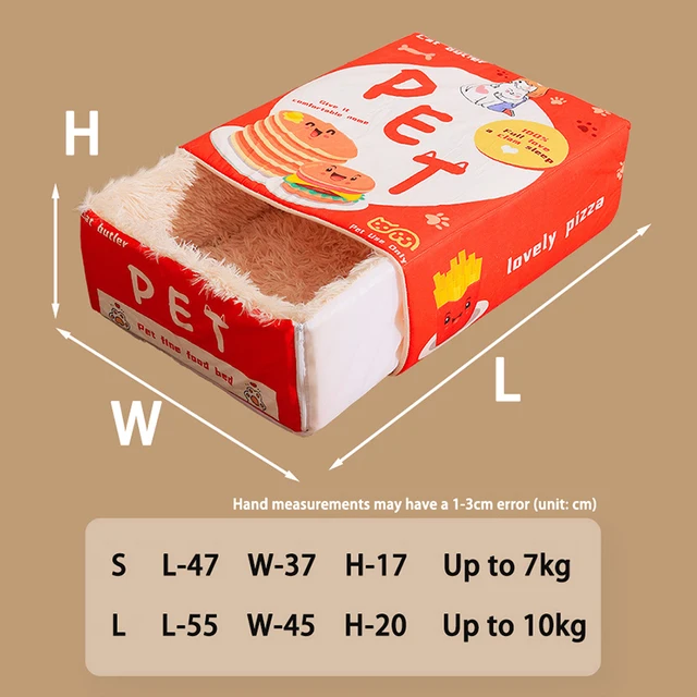 Japanese Style Fully Enclosed Biscuit Box Pet Cat Bed Rectangular Pull Out Snack Kitten Resembling Secure Cat House Cushion Cave 3