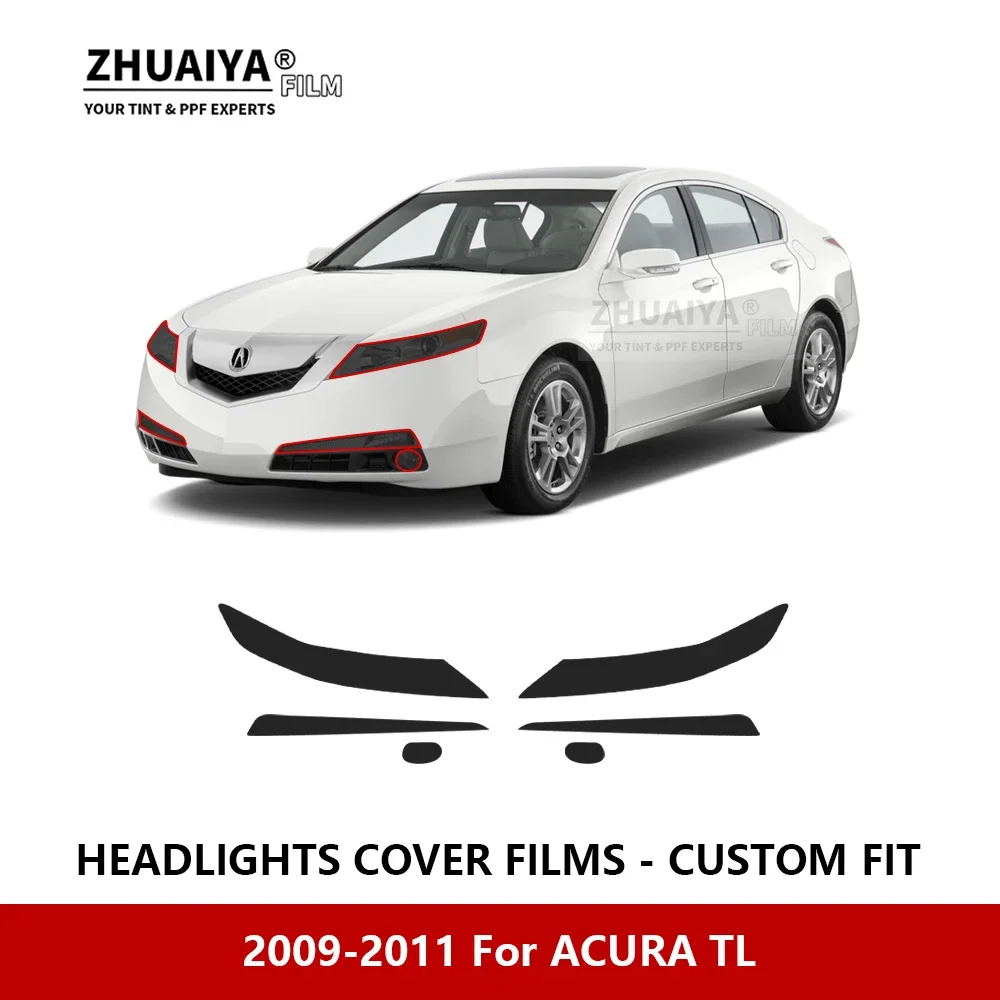 

Защитная пленка против царапин для автомобильной фары ACURA TL 2009-2011