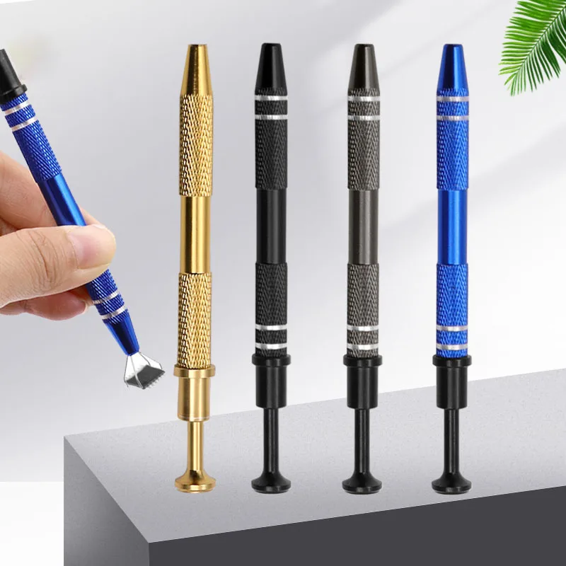 IC Chip Extractor Electronic Component Parts Gripper Catcher Screw Picker Metal Grabber Repair Hand Tools Tweezers Pick Up Tool