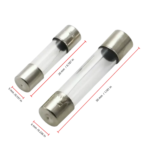 10Pcs/100Pcs 5*20mm 6*30mm Fast Blow Glass Tube Fuses 5x20 6x30 250V 0.1 0.5 1 2 3 3.15 4 5 6 7 8 10 12 15 20 25 30A AMP Fuse - Image 2