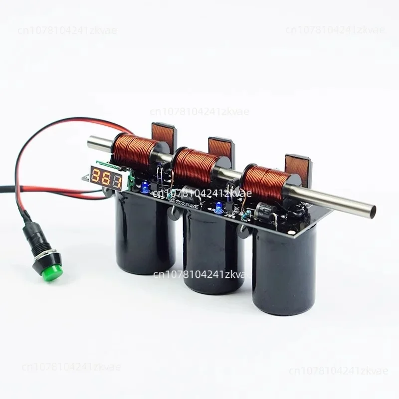 

High-voltage integrated electromagnetic Simple multi-stage diy coil kit