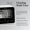 Farberware Portable Countertop Dishwasher with 5-Liter Built-in Water Tank - 5-Program System for Home, RV 3