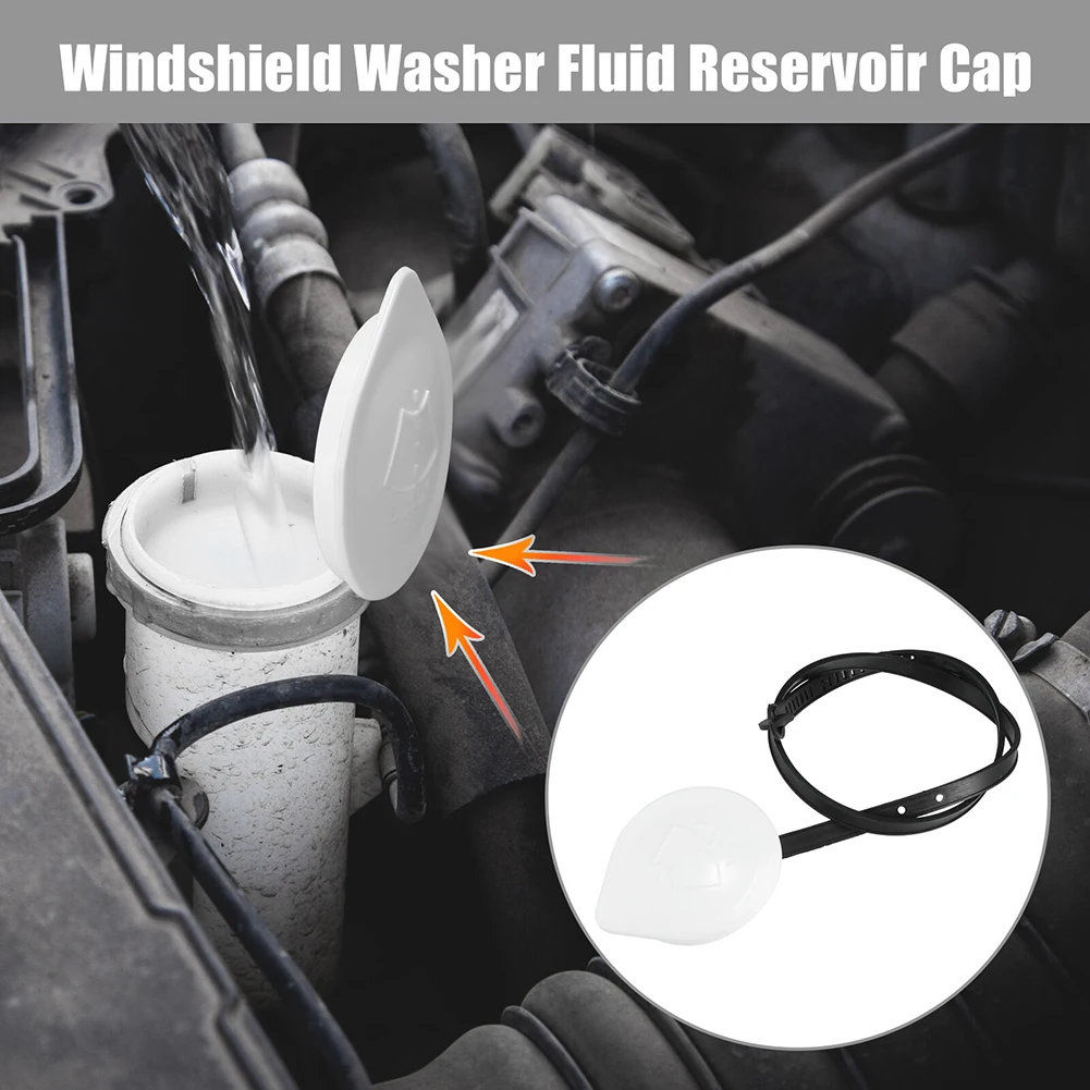 Wiper Washer Fluid Reservoir Tank Cover Water Tank Bottle Lid Cap With Ruler For Mitsubishi Lancer 2009-2015 Car Accessories