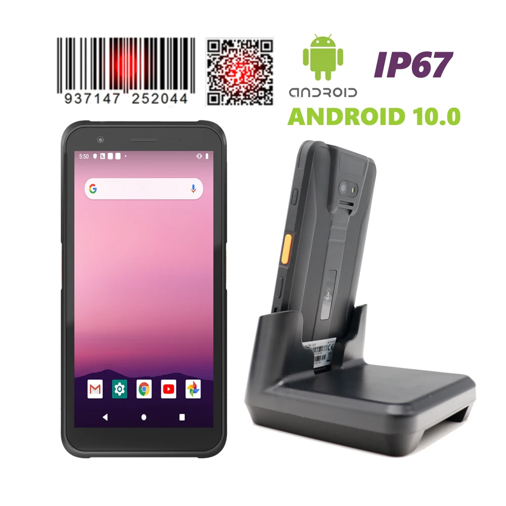 Collettori Di Dati Con Terminale Palmare Super Sottile Da 5.7 ''Con Scanner Di Codici A Barre Con Codice Qr 1D Laser 2D Nfc 4G Pos 4Gb + 64Gb Android1