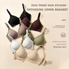 Front Open Nursing Bra Maternity Jelly Gel Laser Cutting Seamless Underwear Ultra Thin Breastfeeding Bra For Pregnant Women 5