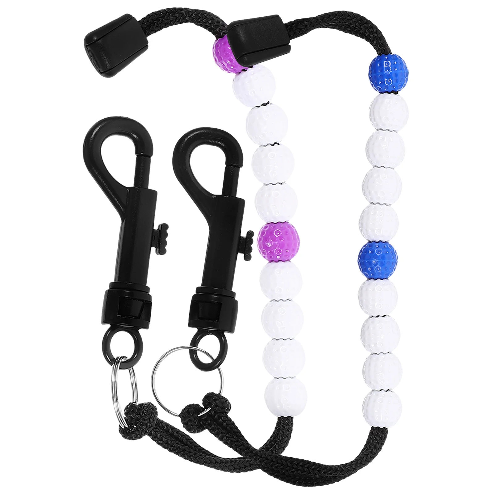 

2 Pcs Outdoor Golf Accessories Scorer ABS Golfing Accessory Golfs Stroke Counter