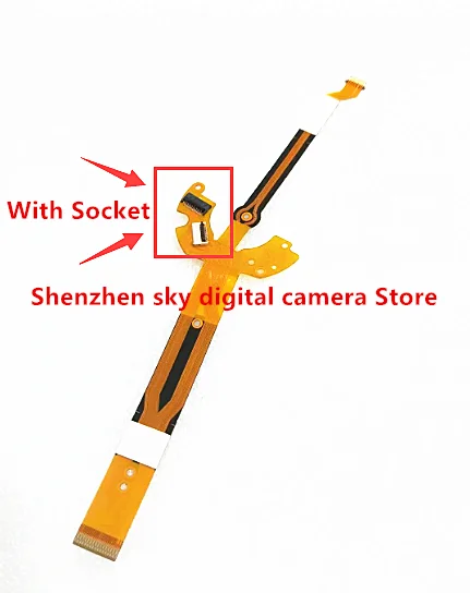 Nuovo Cavo Flessibile Anti-Vibrazione Dell'Obiettivo Per Panasonic Lumix G Vario Hd 14-140Mm 14-140Mm/1:4-5.8 62 Calibro Parte Di Riparazione + Presa