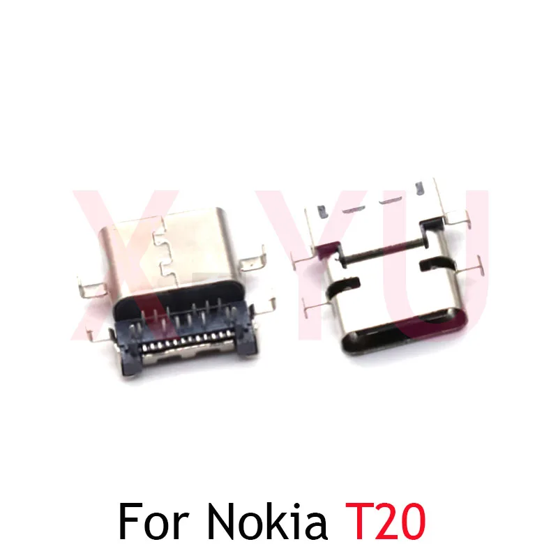 

2 шт. 10 шт. для Nokia T20 Type-C USB-разъем для подключения зарядного устройства