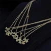 5 pcs/Set Best Friend Necklace Creative Pentagram Pendant Alloy Accessories, Friendship Necklace For Men And Women 5