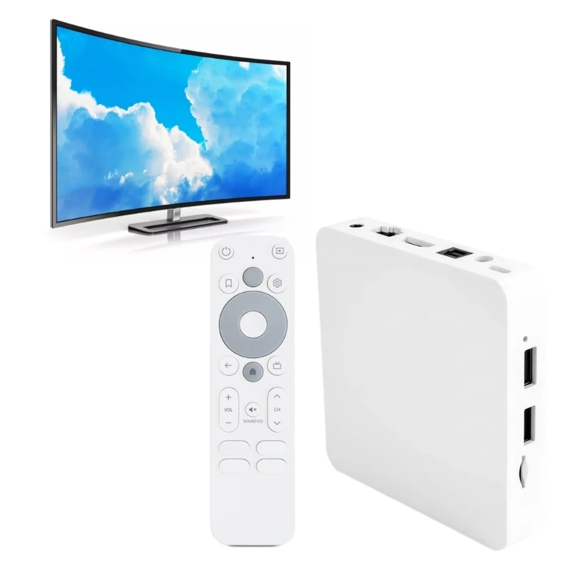 

Box 4K Box 4K Streaming Box Media Player Wifi 2GB/32GB Multiple Functions