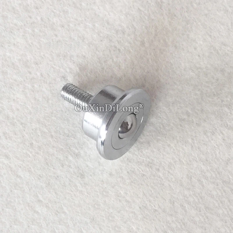 

New 20PCS Precision Conveying Universal Wheels Ball Bearing Bull Eye Wheel with M5 Screw Industrial Equipment Transfer Wheels