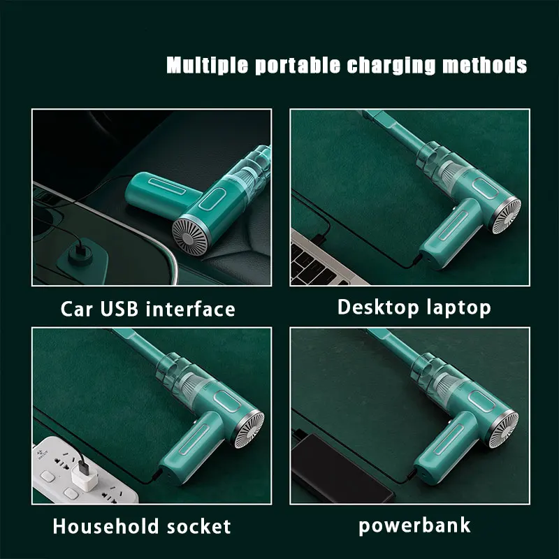 Portable Wireless Handheld Car Vacuum Cleaner High Power Multi Functional