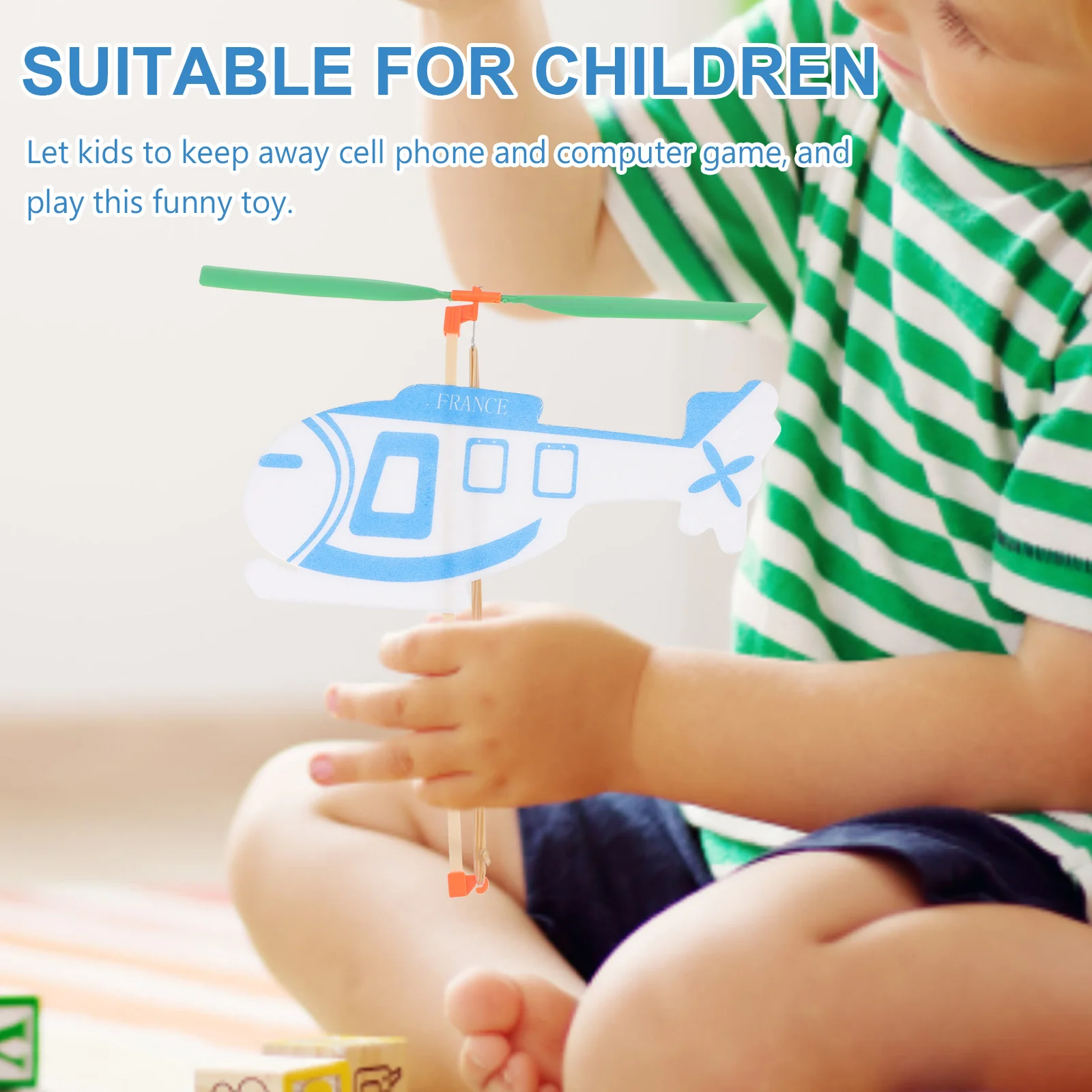 헬리콥터용 PVC 글라이더 모델 핸드 토스 어린이 장난감, 어린이 야외 놀이 세트, 5 개