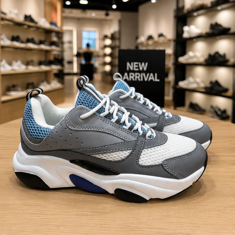 Unisex B22 Casual Sports Shoes Mesh Breathable Running Sneakers Anti-Slip Lightweight Low Cut for Men Women Shoes Summer 3