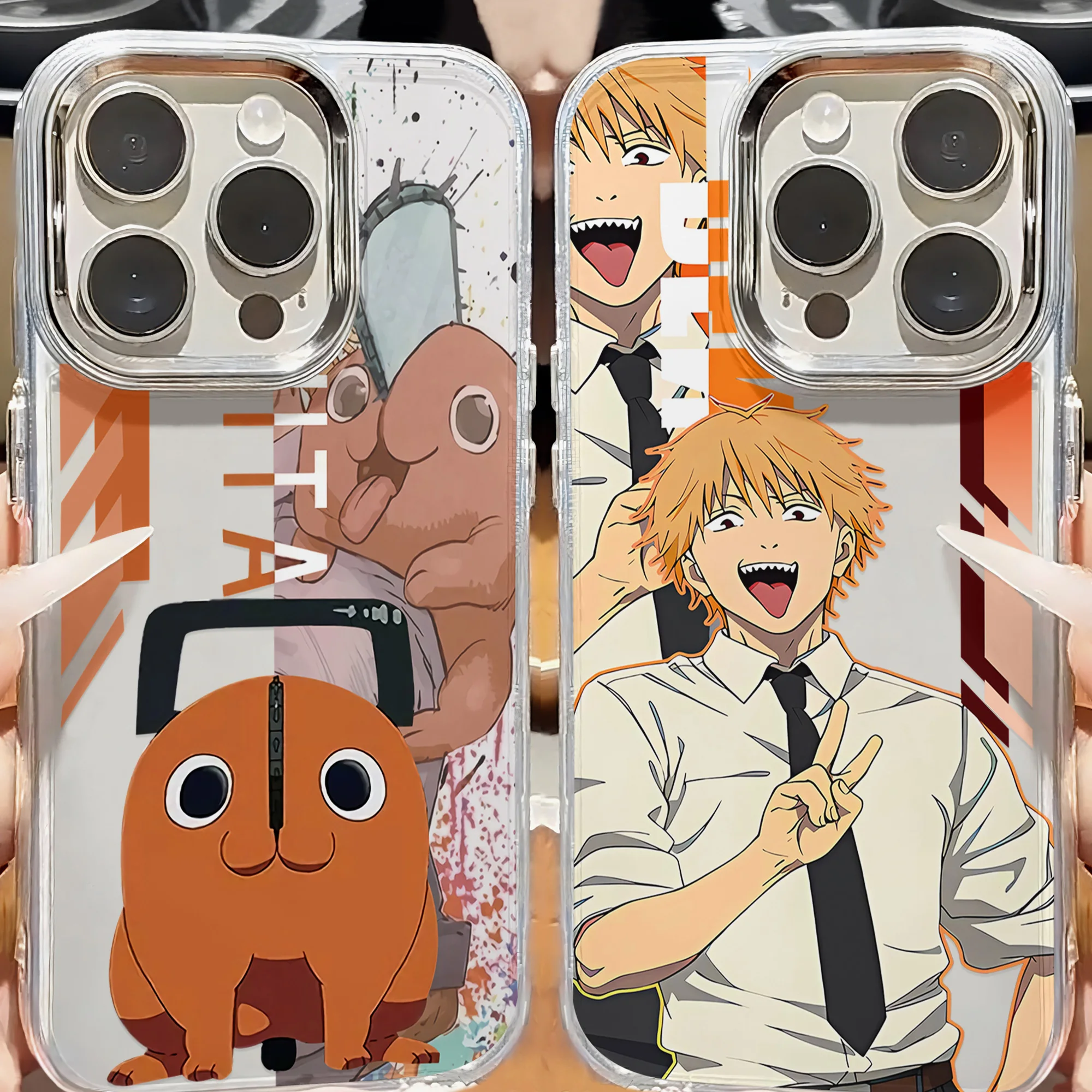 Anime Chainsaw Man Inspired Phone Case - Stylish Design