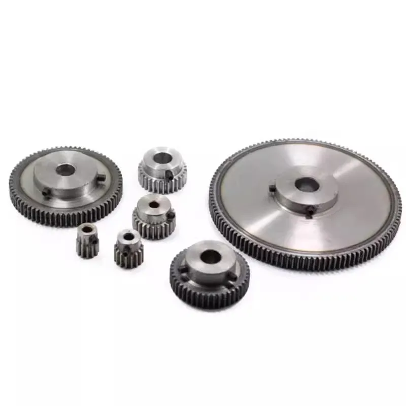 1 몰드 28/29/30/31/32/34/35/36/37/38/39/40/42/45/50/55 톱니 모터 기어 보스 기어 45 스틸 스트립 스텝 스퍼 기어