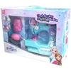 High Quality Disney Frozen Mini Electric sewing machine Handmade toy play house toys for kids best Birthday Christmas Gift 6