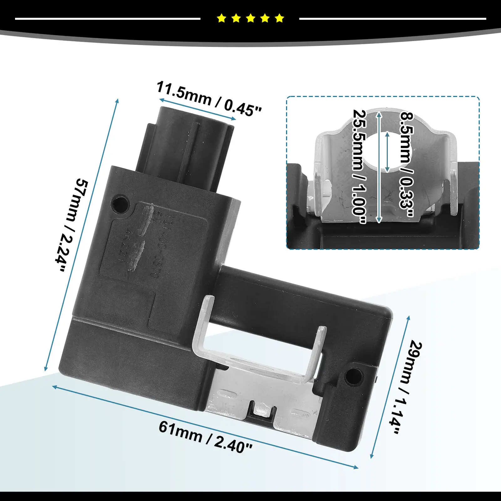 Piece of 1 Battery Current Sensor Fit for Nissan Altima Versa Leaf  Pathfinder
