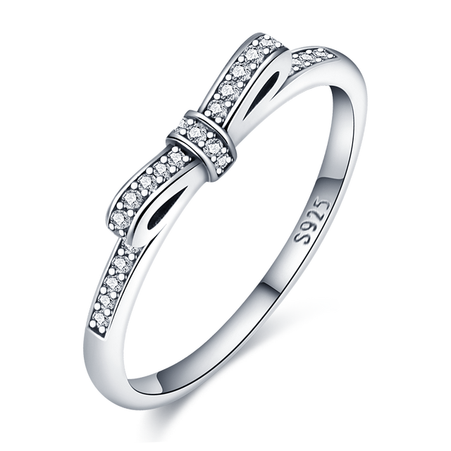 2021 Spring 100% Real Sterling Silver  Flower Lucky Rings Silver Daisy Flower Ring For Women Making Jewelry CMR095