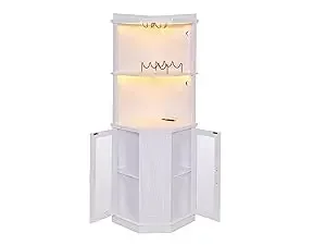 led wine bar cabinet