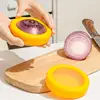 New Refrigerator Fresh-keeping Box Avocado Tomato Onion Cut In Half Fresh-keeping Container Food Seal Cover Kitchen Accessories 2