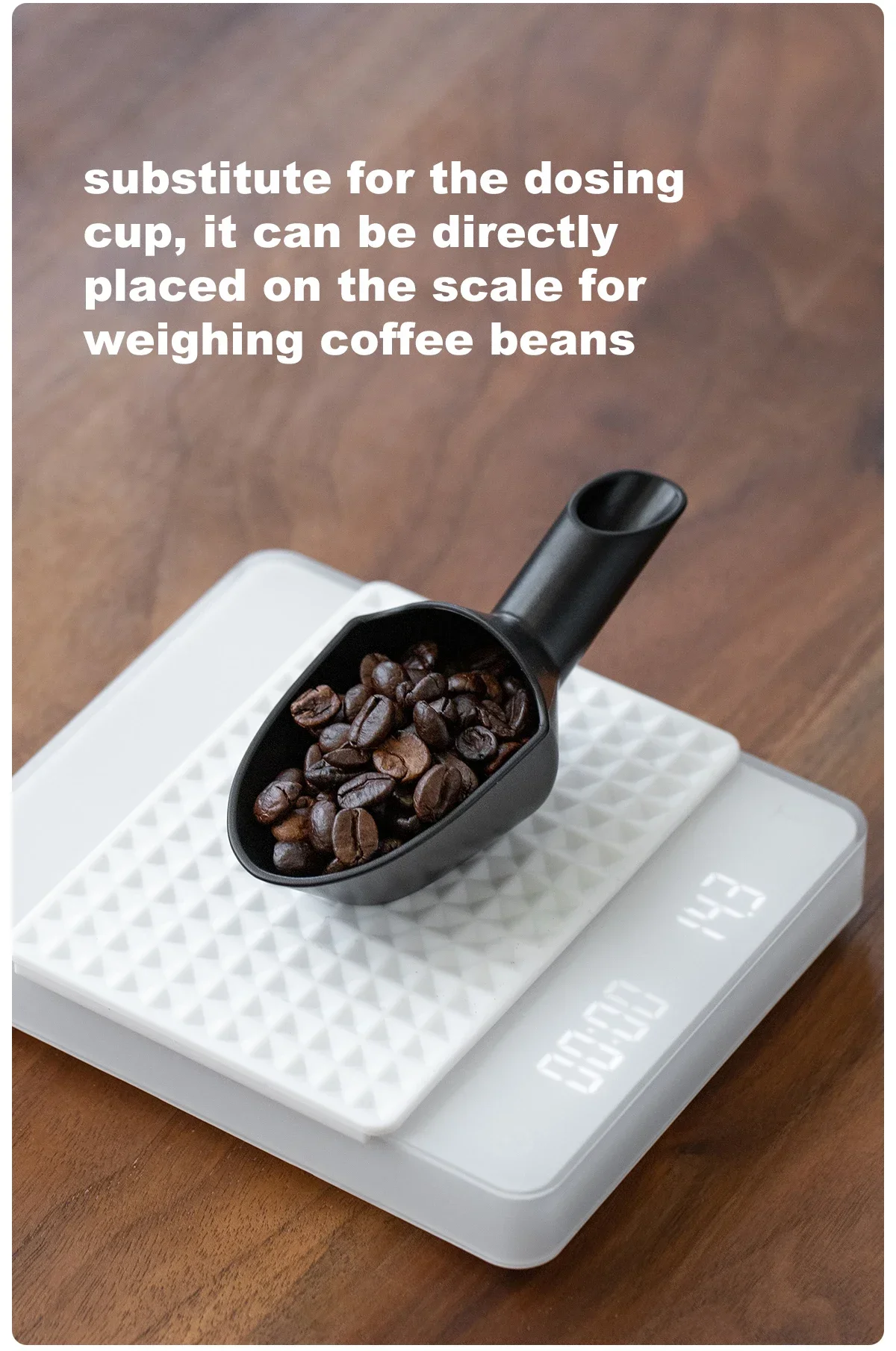 Description Picture 6 of itemCoffee Shovel Measuring Spoon Multifunctional Coffee Bean Stick Cube Tea Spoon 20g Coffee Matching Series Kitchen Accessories