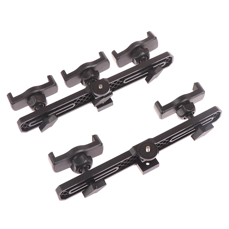 Adjustable Smartphone Tripod Mount with Movable Crossbar Clip