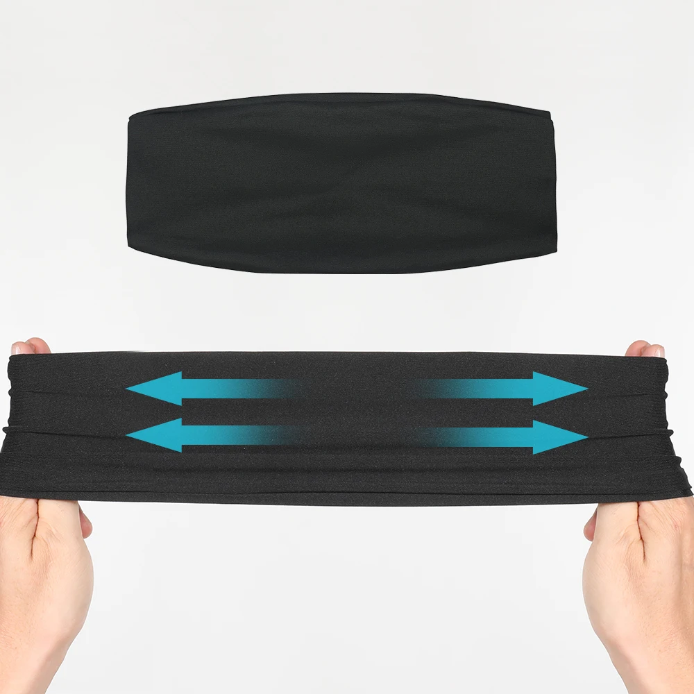 sports headbands Elastic Sweatband Breathable Cationic Fabric Men Women Girls