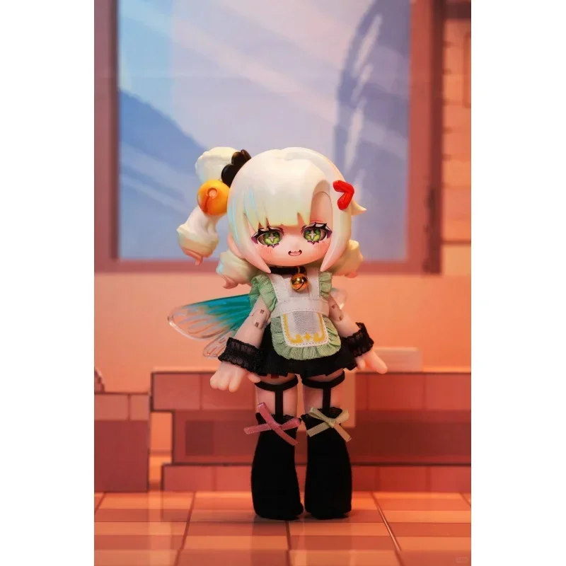 Kukaka Insect Cafe Series Blind Box BJD Mystery Box  Action Anime Figures Caja Misteriosa  Random Blind Box  Figure Kawaii Model