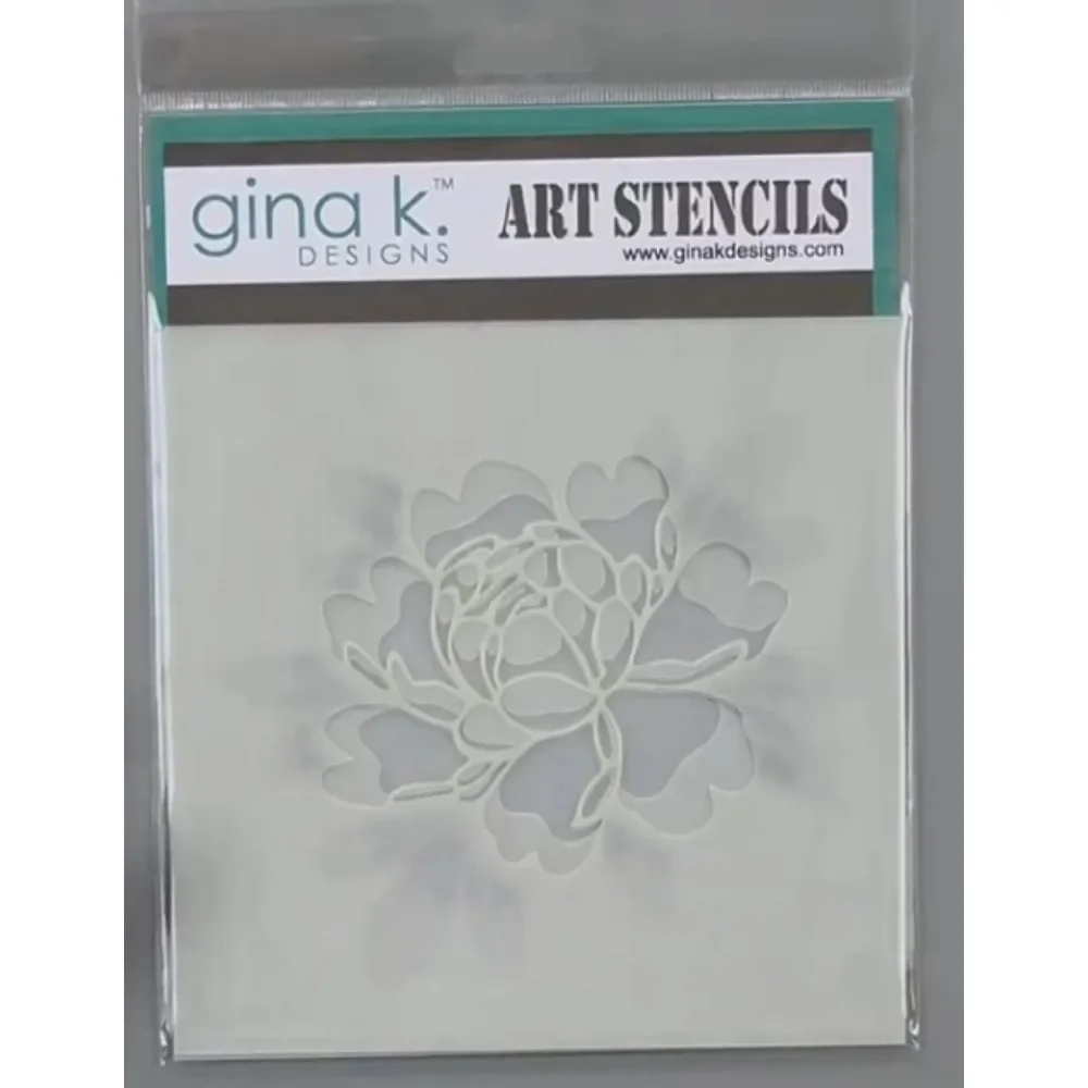 Stencils Pattern Graffiti Drawing Budding flowers Tool Spray Painting Template DIY Window Scrapbooking Decor