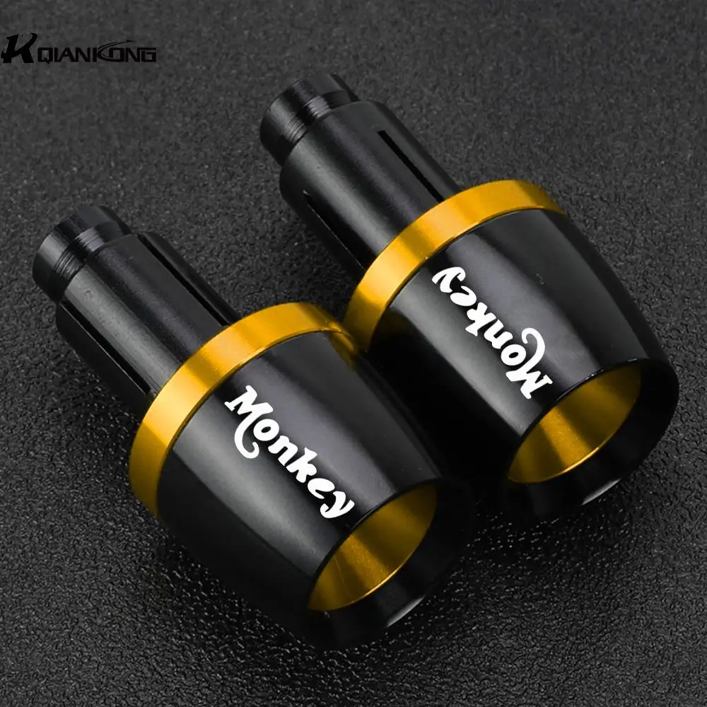 

MONKEY 2019-2024 2023 2022 2021 2020 Motorcycle 22MM Handlebar Grips Handle Bar Cap End Plug FOR HONDA MONKEY 125 2018 2019-2023