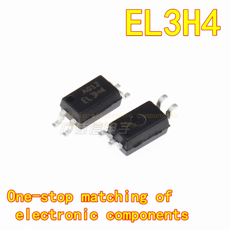 

20PCS EL3H4 EL3H4A EL3H4(A)(TA)-VG optocoupler-phototransistor output isolator SOP4 integrated circuit