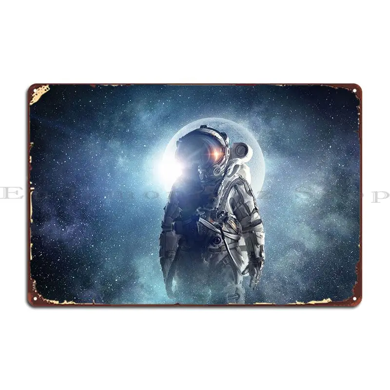 

Space Metal Plaque Poster Club Vintage Designer Club Pub Tin Sign Poster