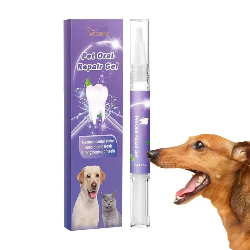 6ml/2PCS Dog Teeth Cleaning Gel Easy To Operate Teeth Cleaner For Dogs