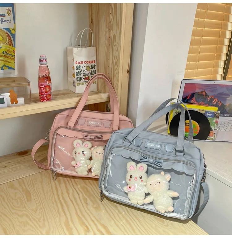Kawaii Japanese Style Ita Transparent Crossbody Shoulder Bag