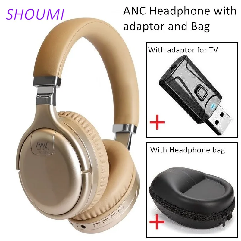 Active Noise Cancelling Wireless Headphone Usb Bluetooth Adaptor For Tv