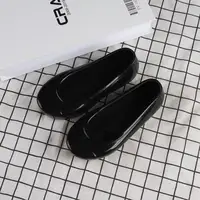 Spring And Autumn Fashion PVC Children's Shoes Cute Boys And Girls Sandals Flat Low Cylinder Jelly Children's Rain Shoes 2