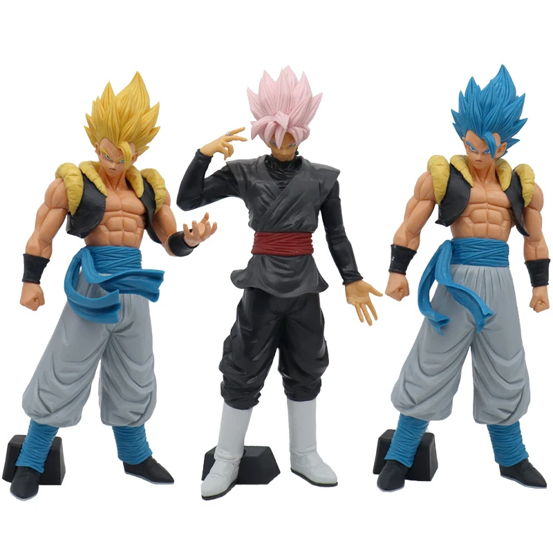 Figuras de acción de Dragon Ball Super Gogeta Goku Black Zamasu, muñecos de  tres hermanos, Super Saiyan Goku Vegeta Broli, modelos de Juguetes| | -  AliExpress
