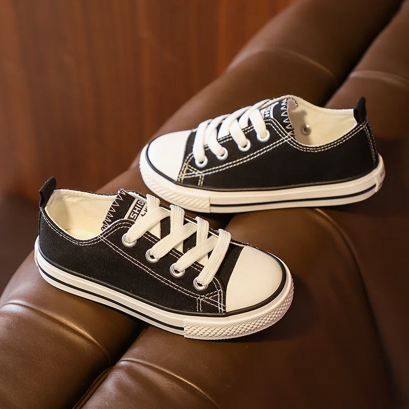 Kids Canvas Sneakers Toddler Sport Casual Shoes Fashion Soft Breathable Boys Girls Flats Canvas Shoes Children Loafers sports shoes kids sneakers kids shoes kids sports shoes