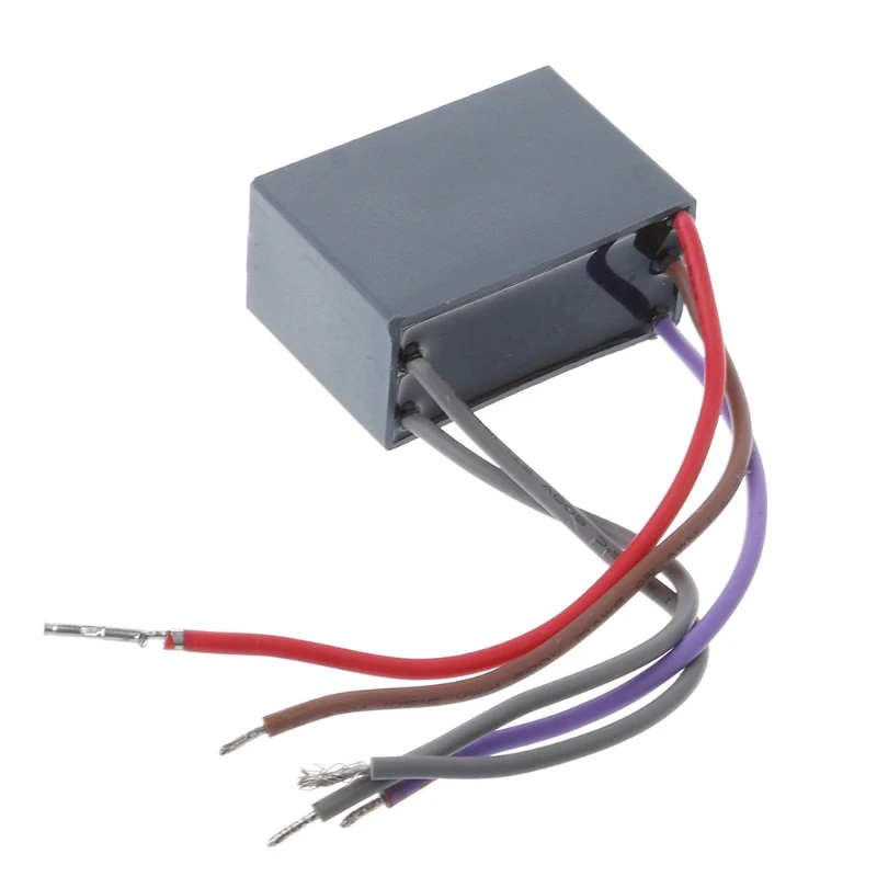 CBB61 Ceiling Fan Capacitor 4.5uf + 6uf + 6uf 5 Wire 250V 5 Speed Starting Capacitor Ceiling Fan Speed Controller