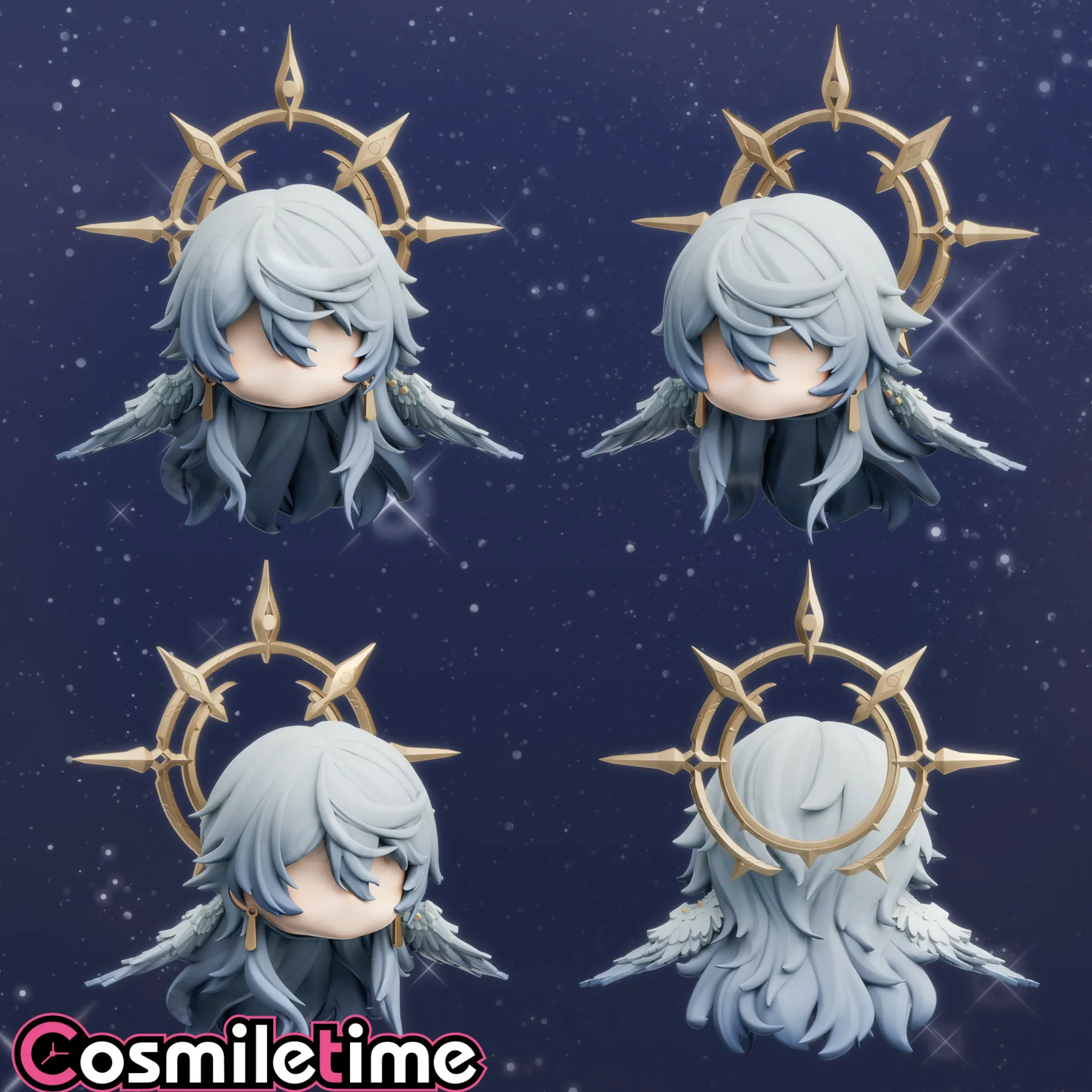 

Sunday Honkai Star Rail New Sunday Handmade Anime Figure OB11 Hair Wig Detachable Cosplay Game Props Toy For Kids Gifts Limited