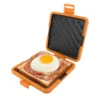 Microwave Sandwich Maker Even Cooking Microwave Toastie Sandwich Maker Dishwasher  with Adjustable Silicone Straps for Home 5