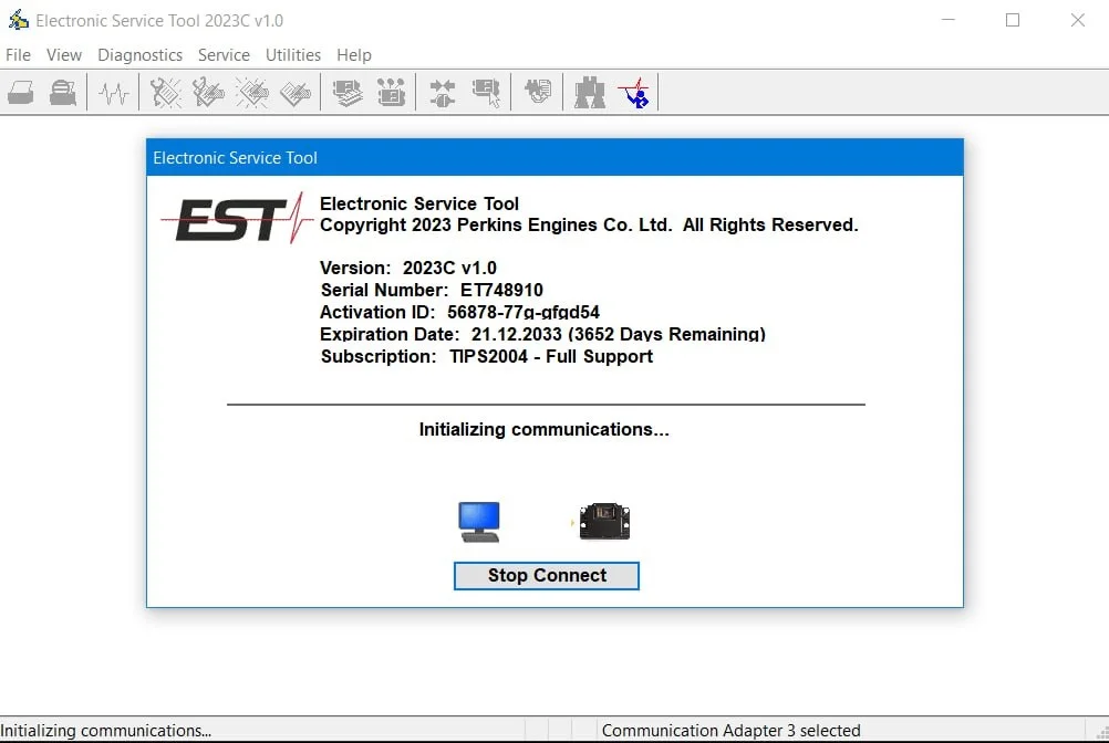 

Для Perkins Electronic Service Tool EST 2024A + Keygen + Factory Pass