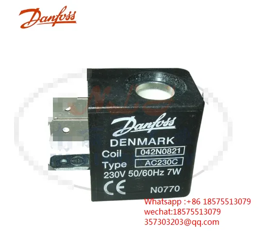 para a Bobina 042n0821 042n0823 042n0824 042n0845 042n0843 042n0840 24v 5060hz 7w da Válvula Solenóide de Danfoss